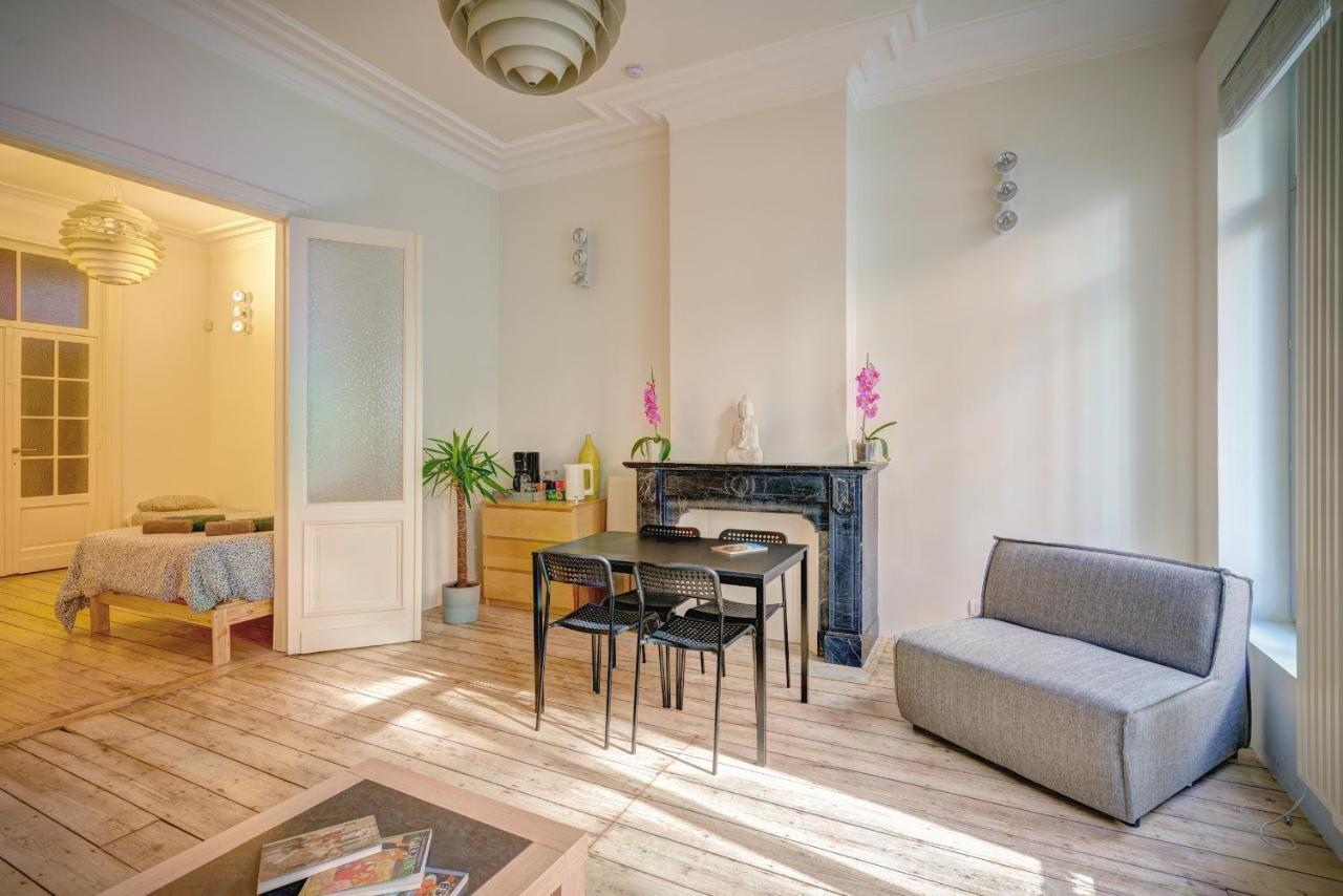 The Greenplace Lodge. Apartment in Heart of Antwerp. Buitenkant foto